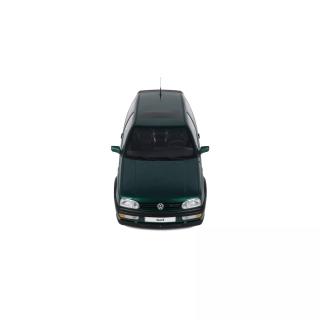 VW Volkswagen Golf III VR6 Carat Dragon Green 1992 OttO mobile 1:12 Resinemodell (Türen, Motorhaube... nicht zu öffnen!)
